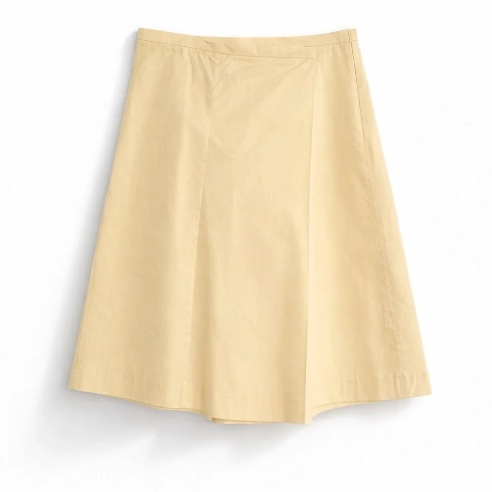 Zara Butter Yellow A-Line Skort
